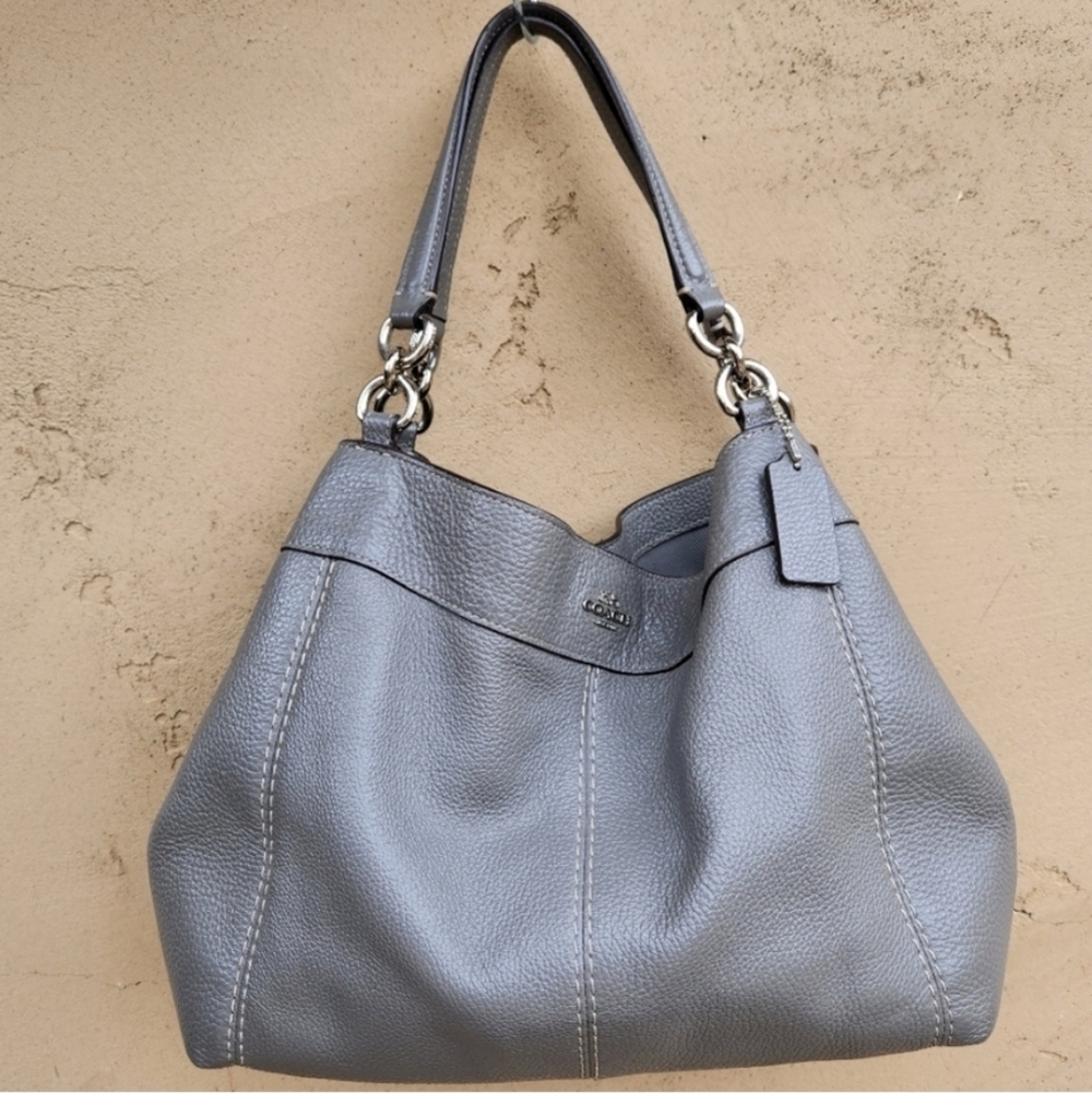 Coach Lexy Pebble Leather - Style F28992 - Picture 3 of 15